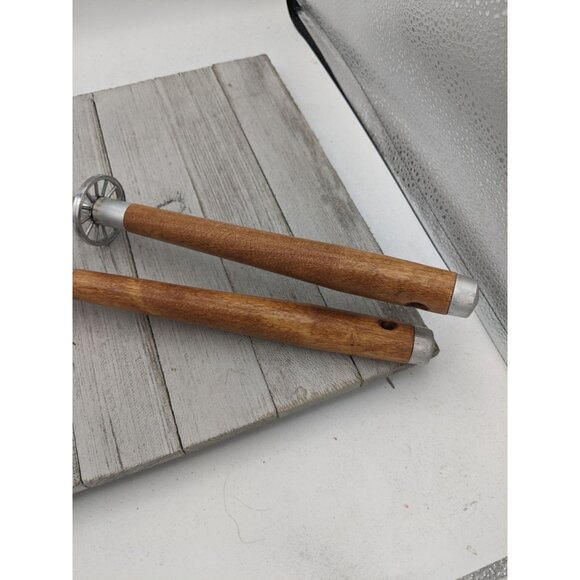 Mr Cheftender Stainless Utensils Grill BBQ Spatula Flipper 18” Meat Fork - Picture 2 of 10